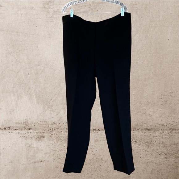 Talbots Signature Woman Lightweight Black Flowy Dress Pants 18W - Picture 13 of 13